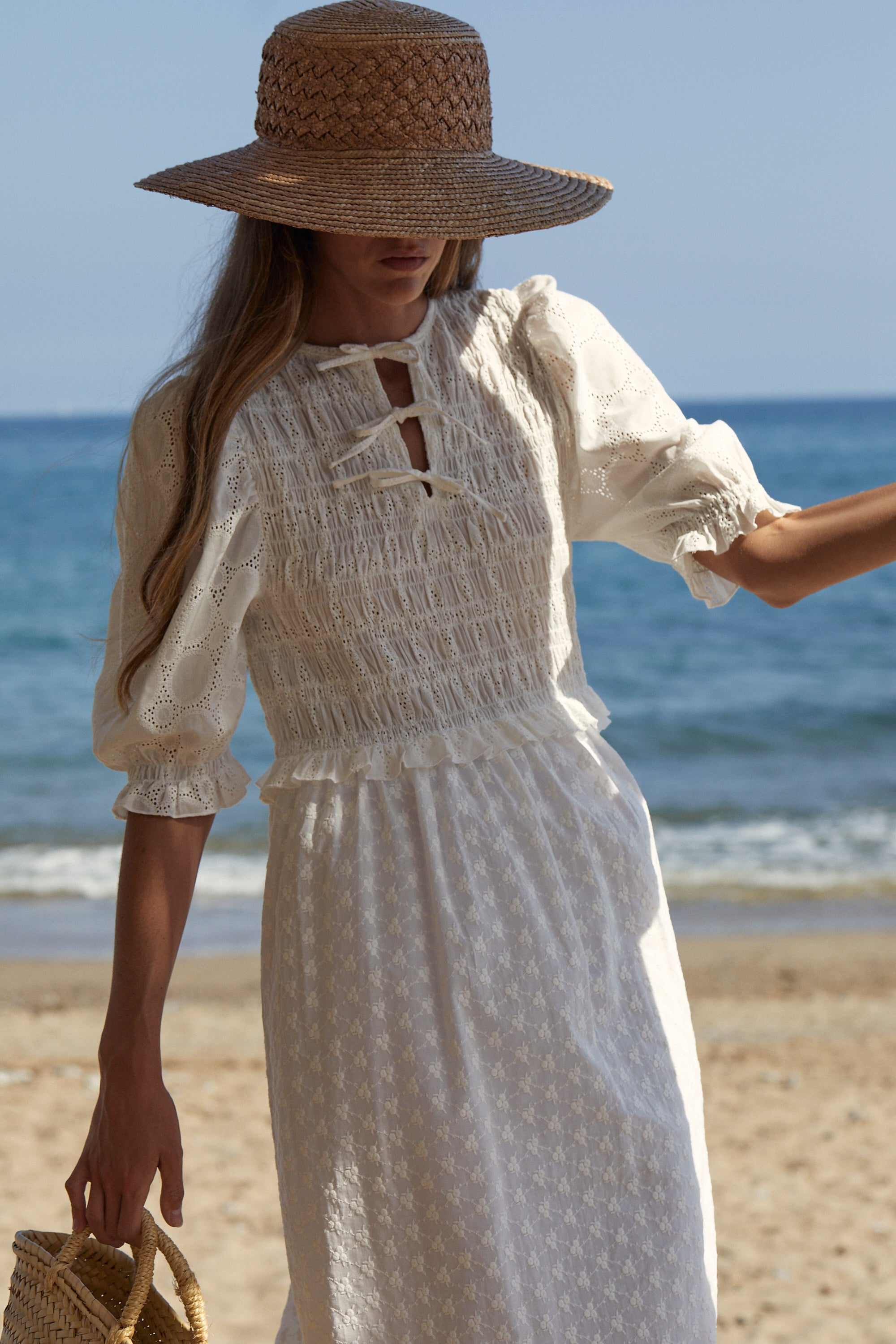 Rose Frill Dress – MAISON MARBLE
