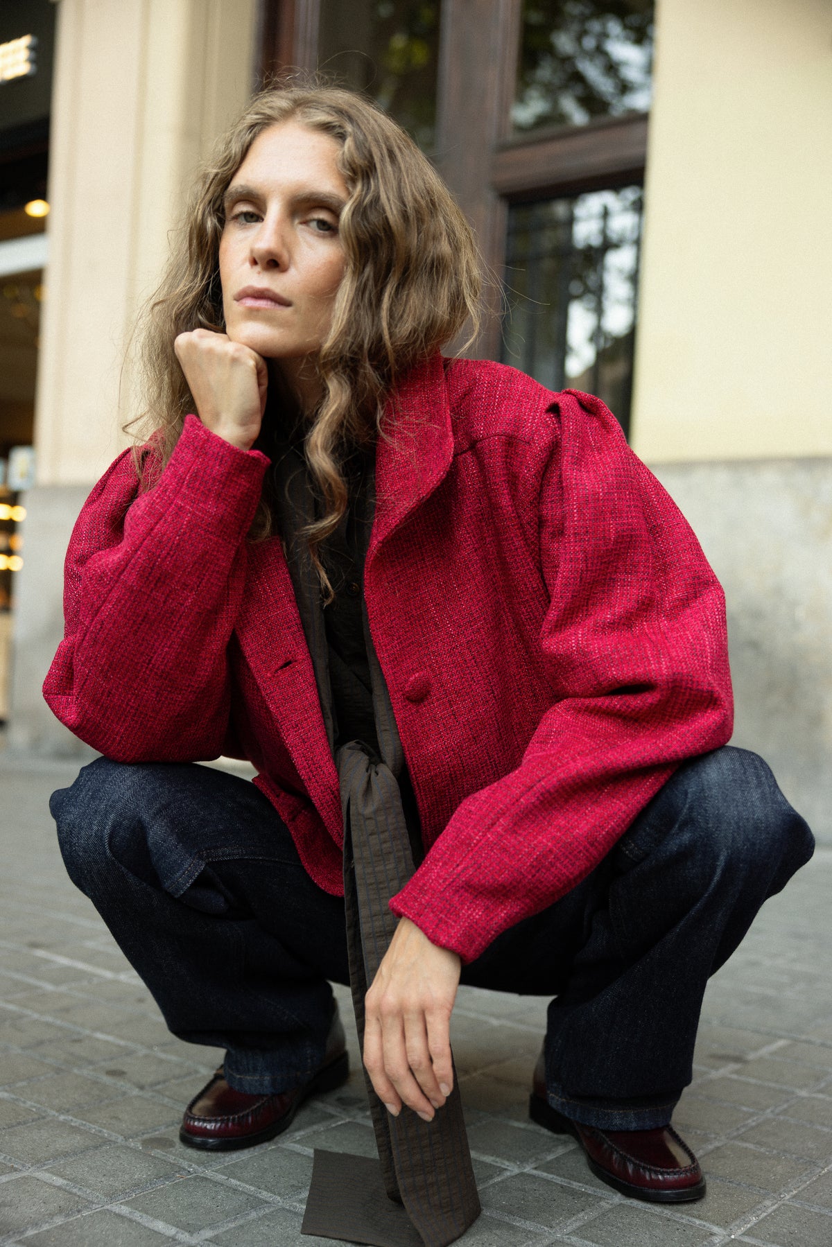 Covin Red Jacket