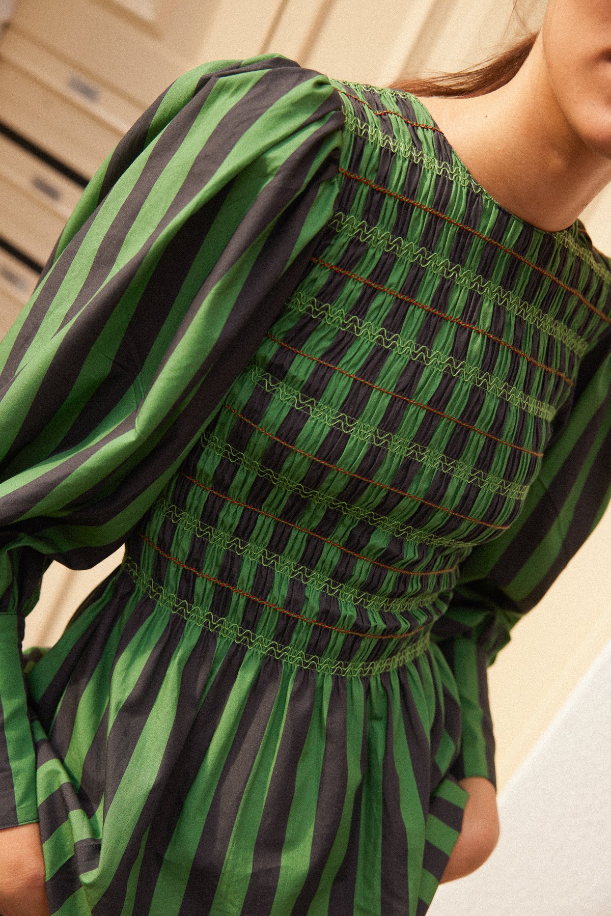Ginevra Striped Blouse