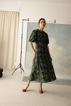 Calendula Green Dress