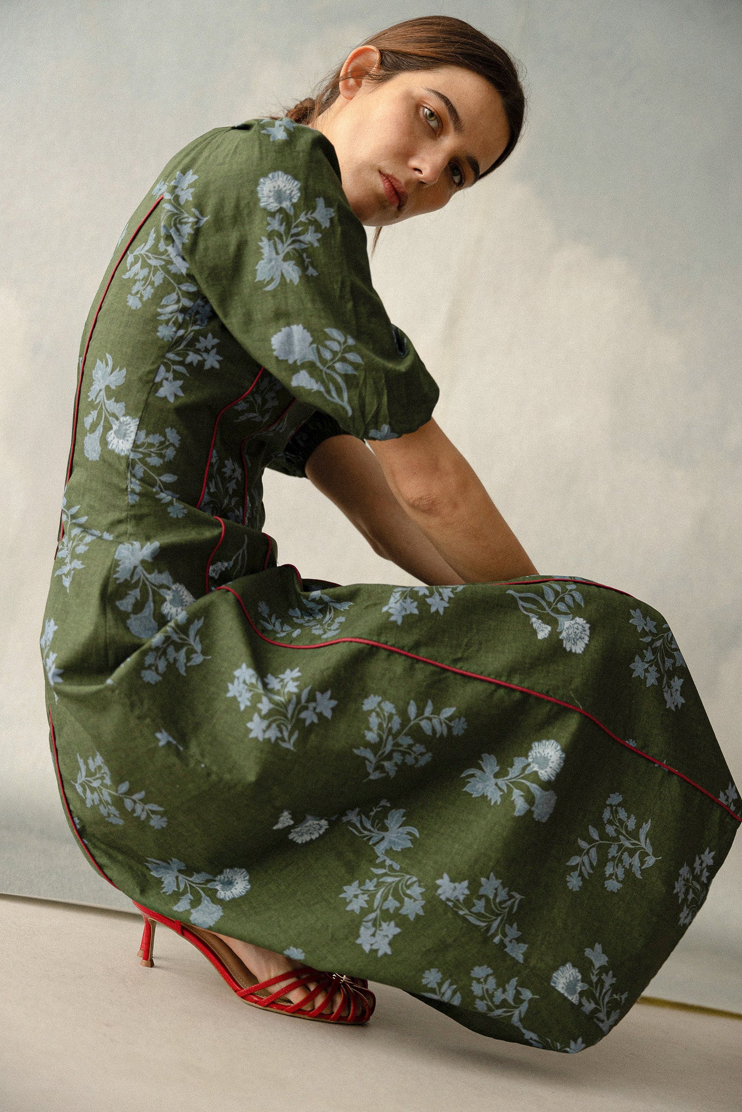 Calendula Green Dress