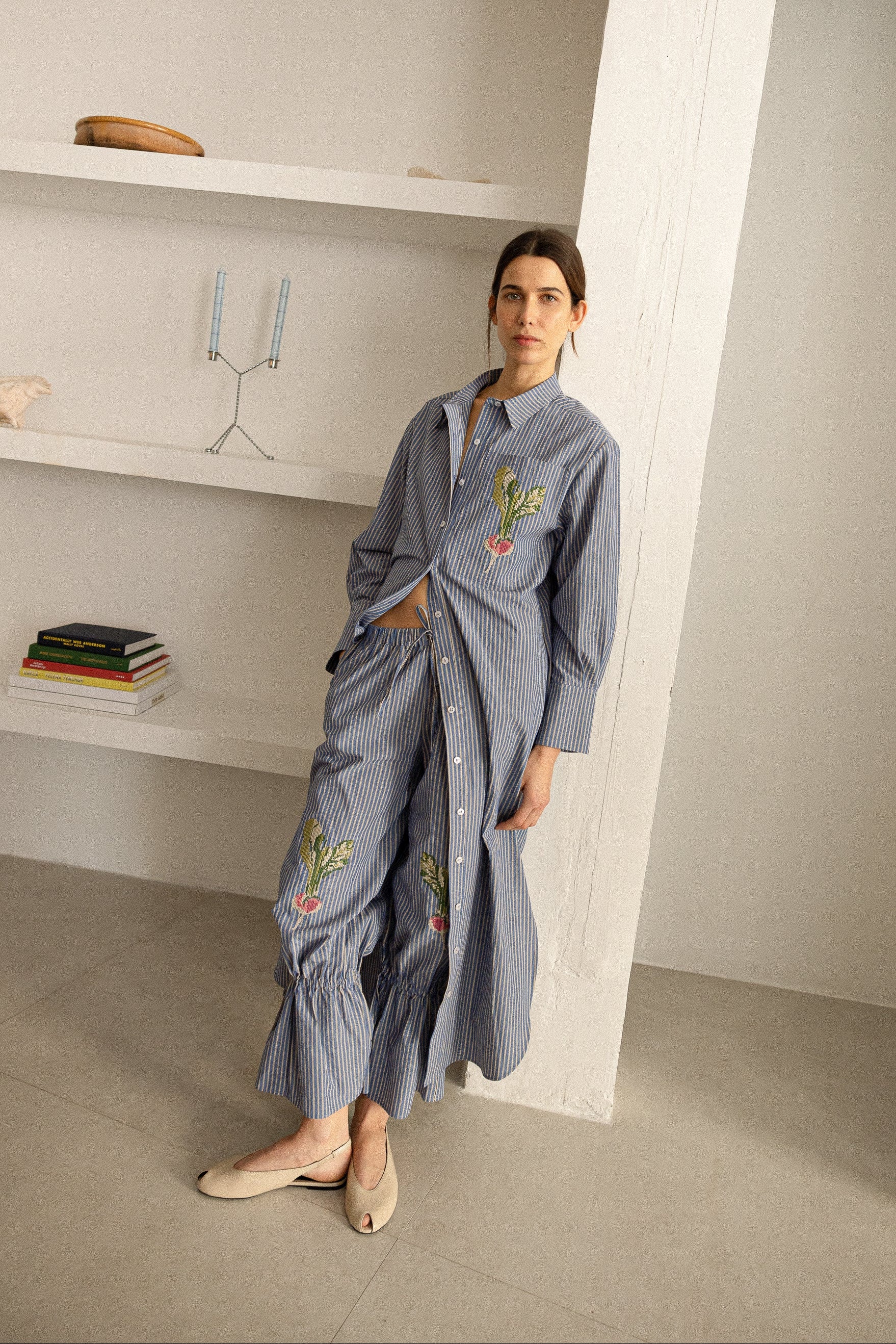 Carlota Blue Pants