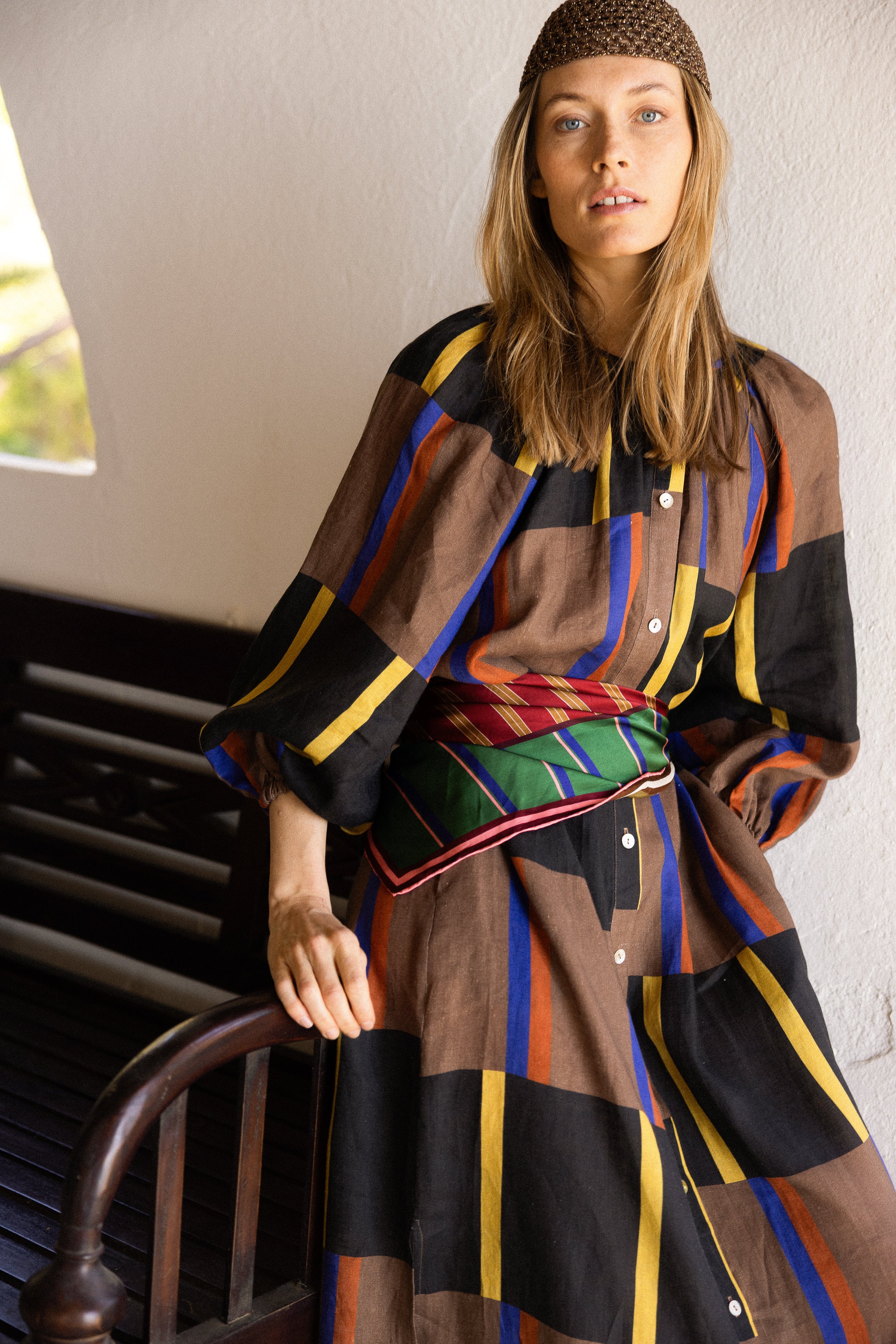 Nácar Brown Dress