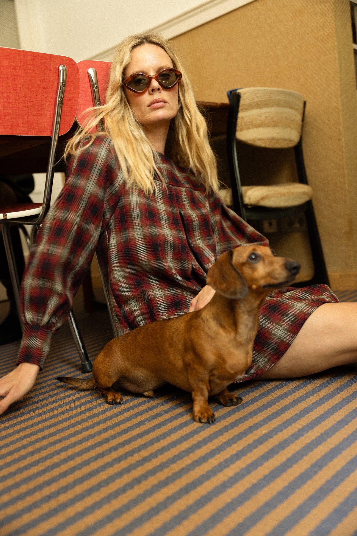 Grant Red Dress