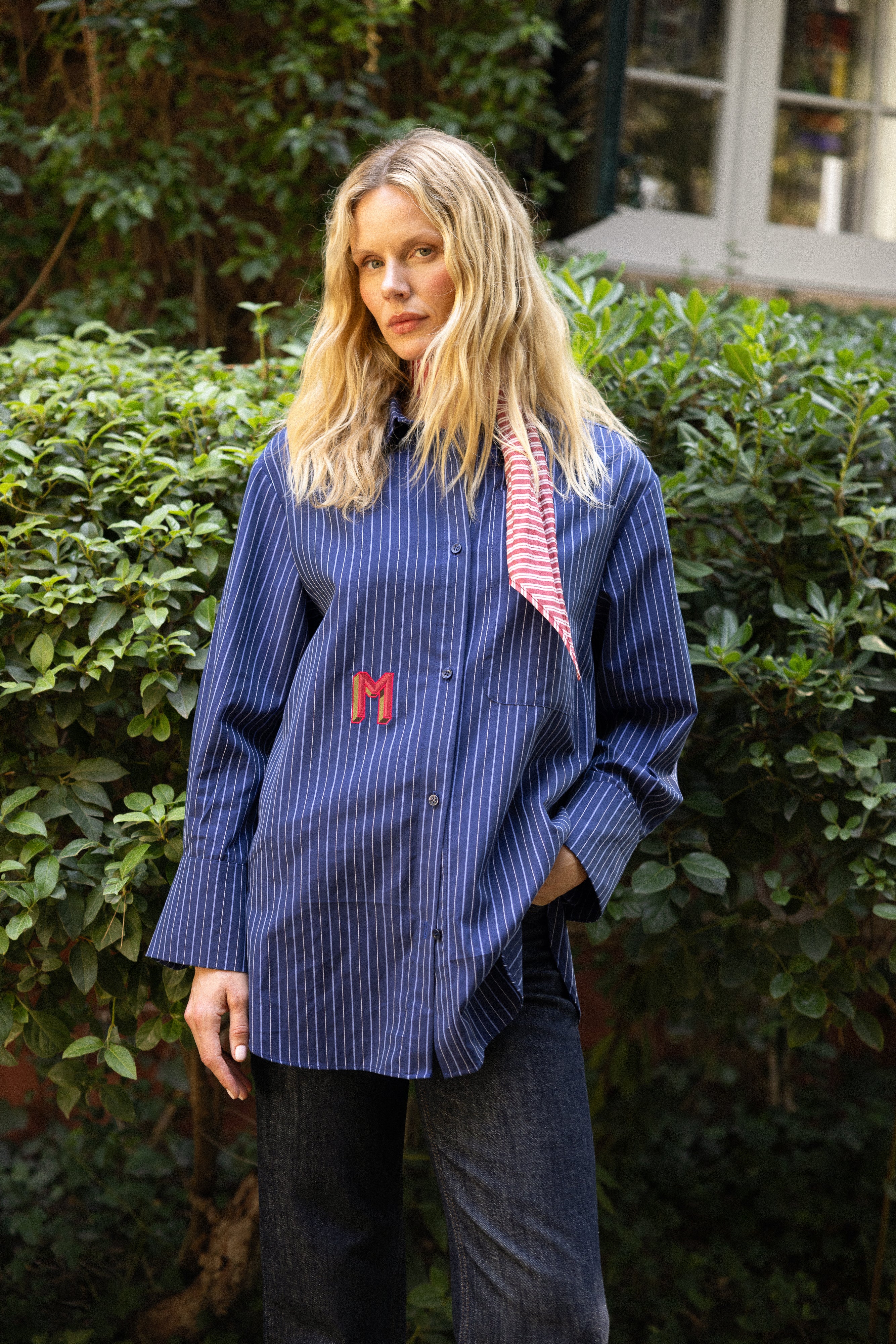 M Blue Shirt