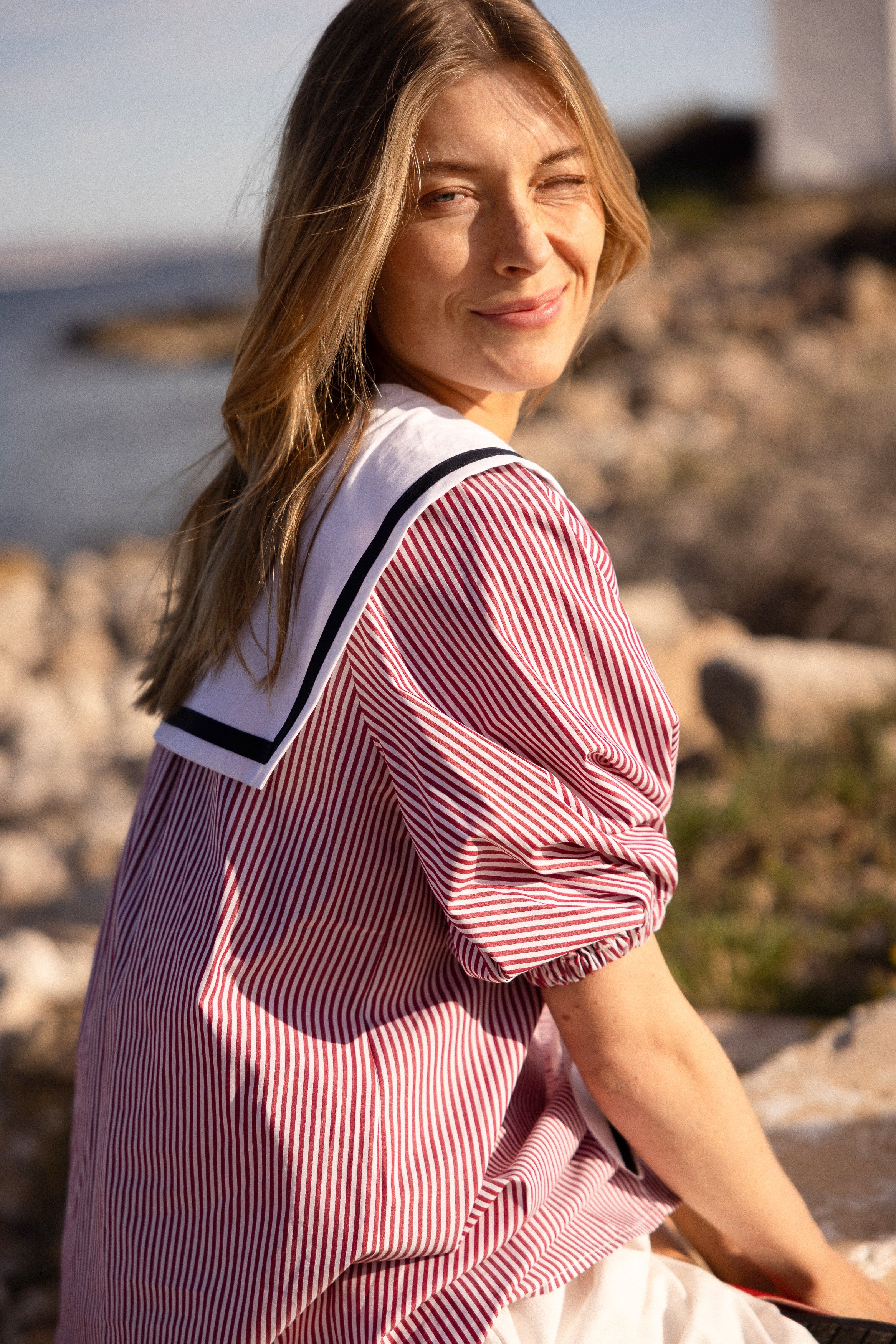 Danae Red Shirt