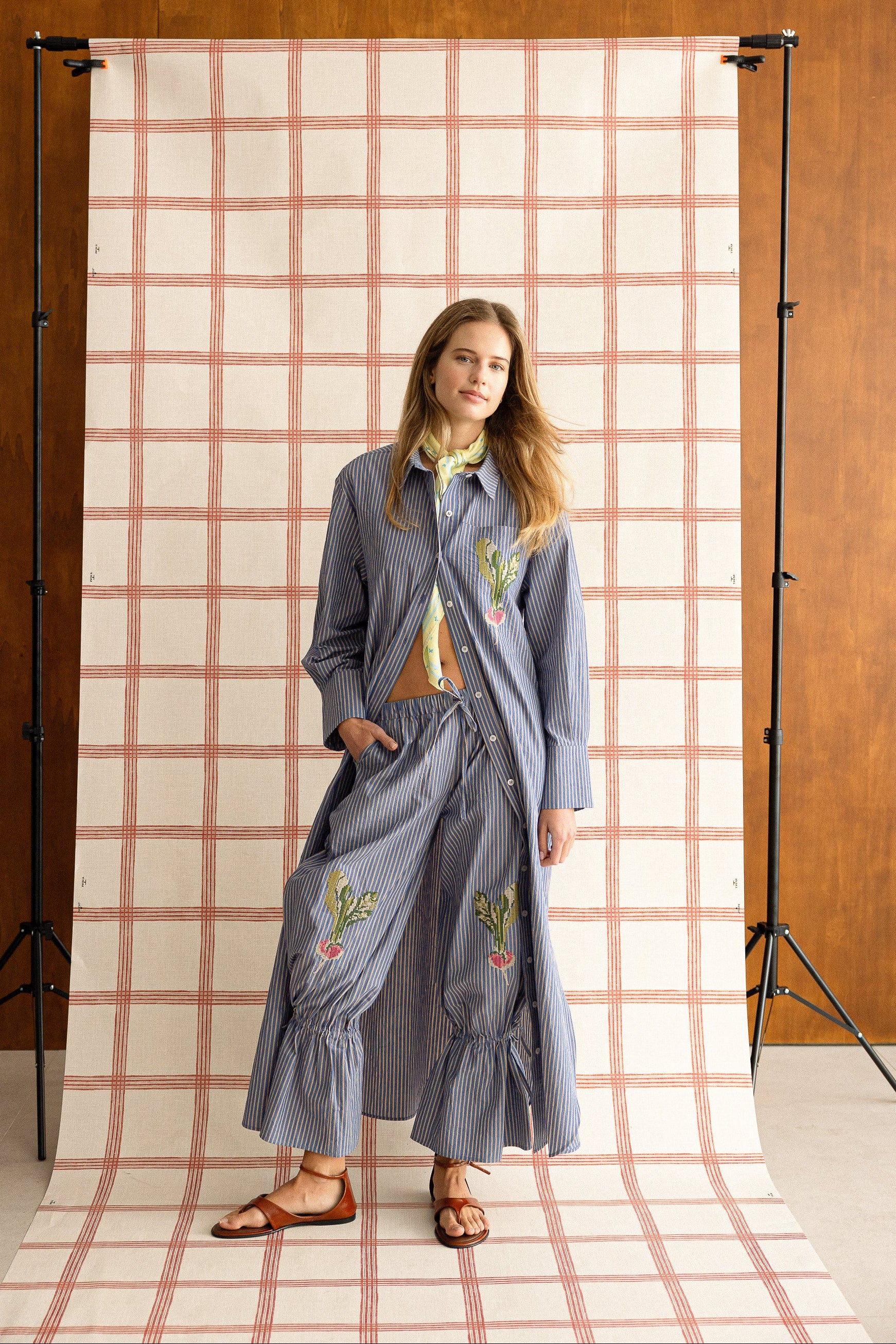 Carlota Blue Pants