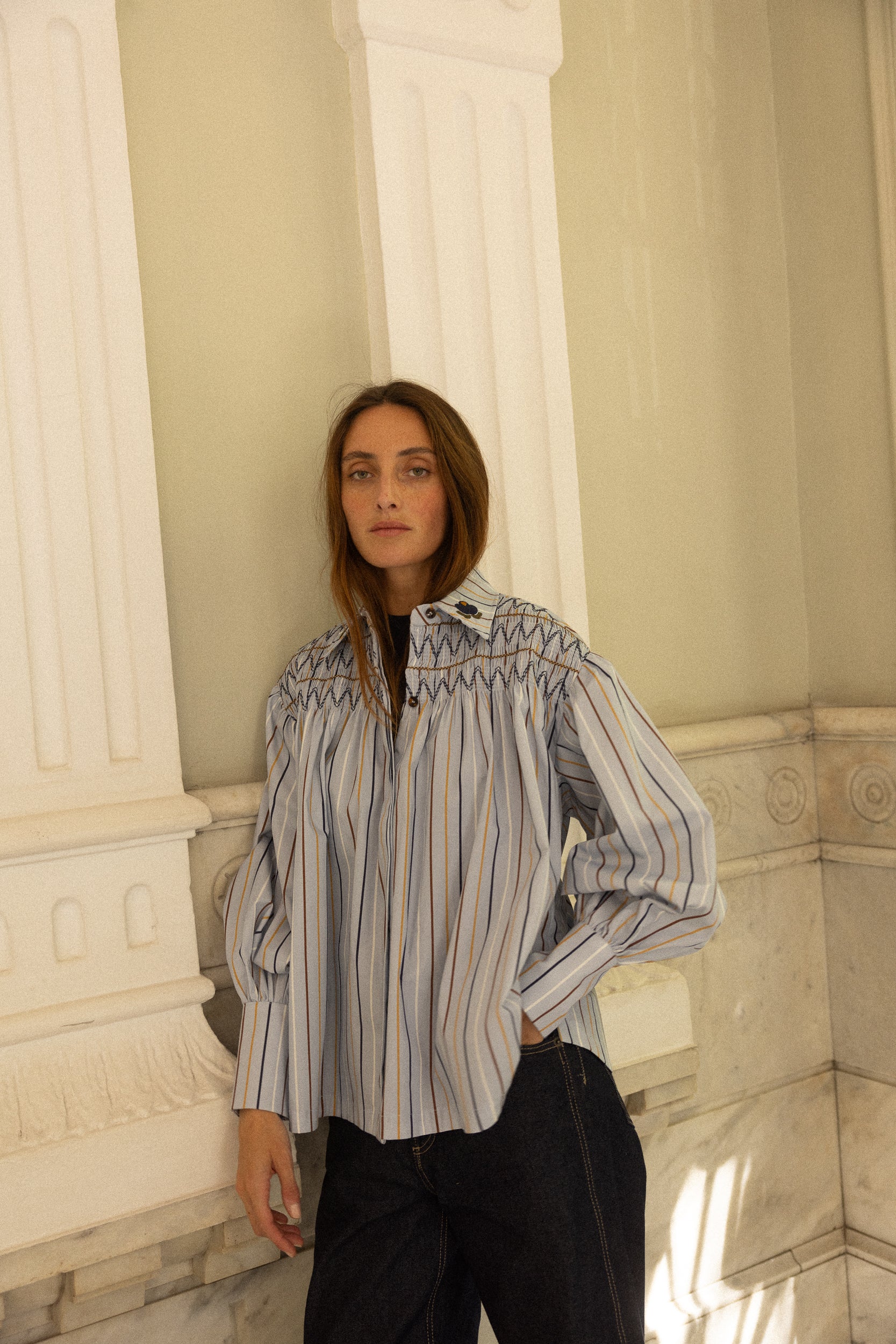 Camelia Stripes Shirt