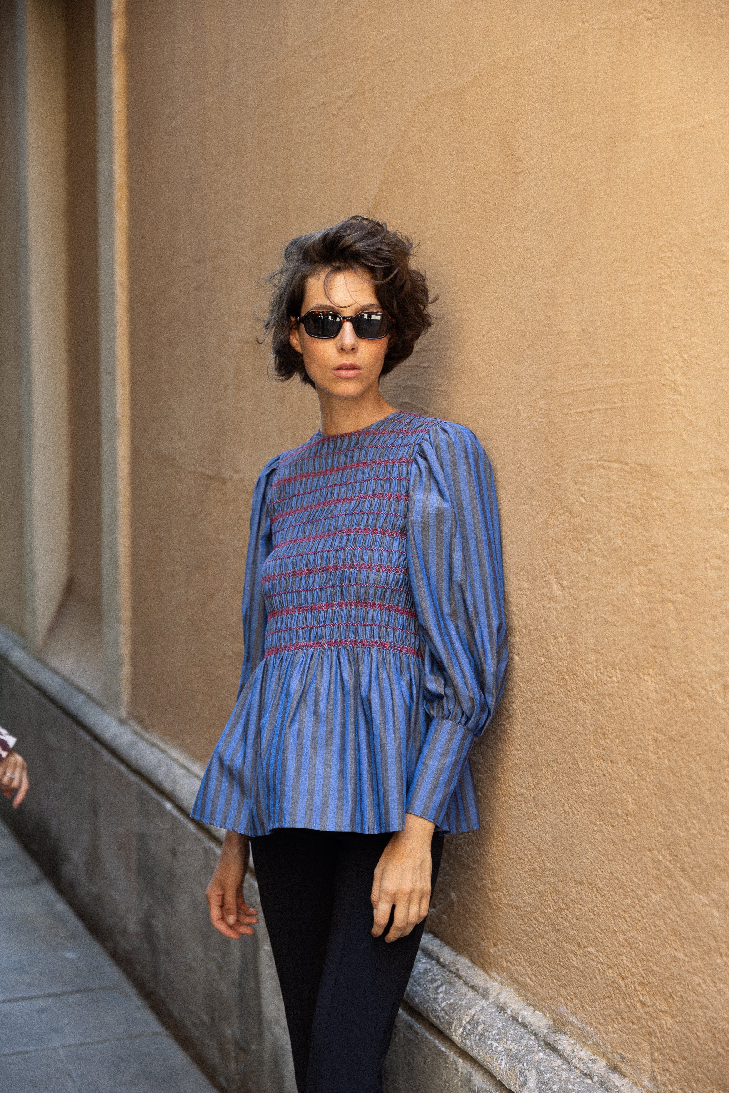 Donna Blue Blouse