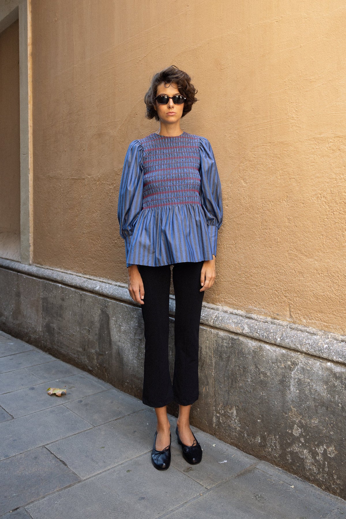 Donna Blue Blouse
