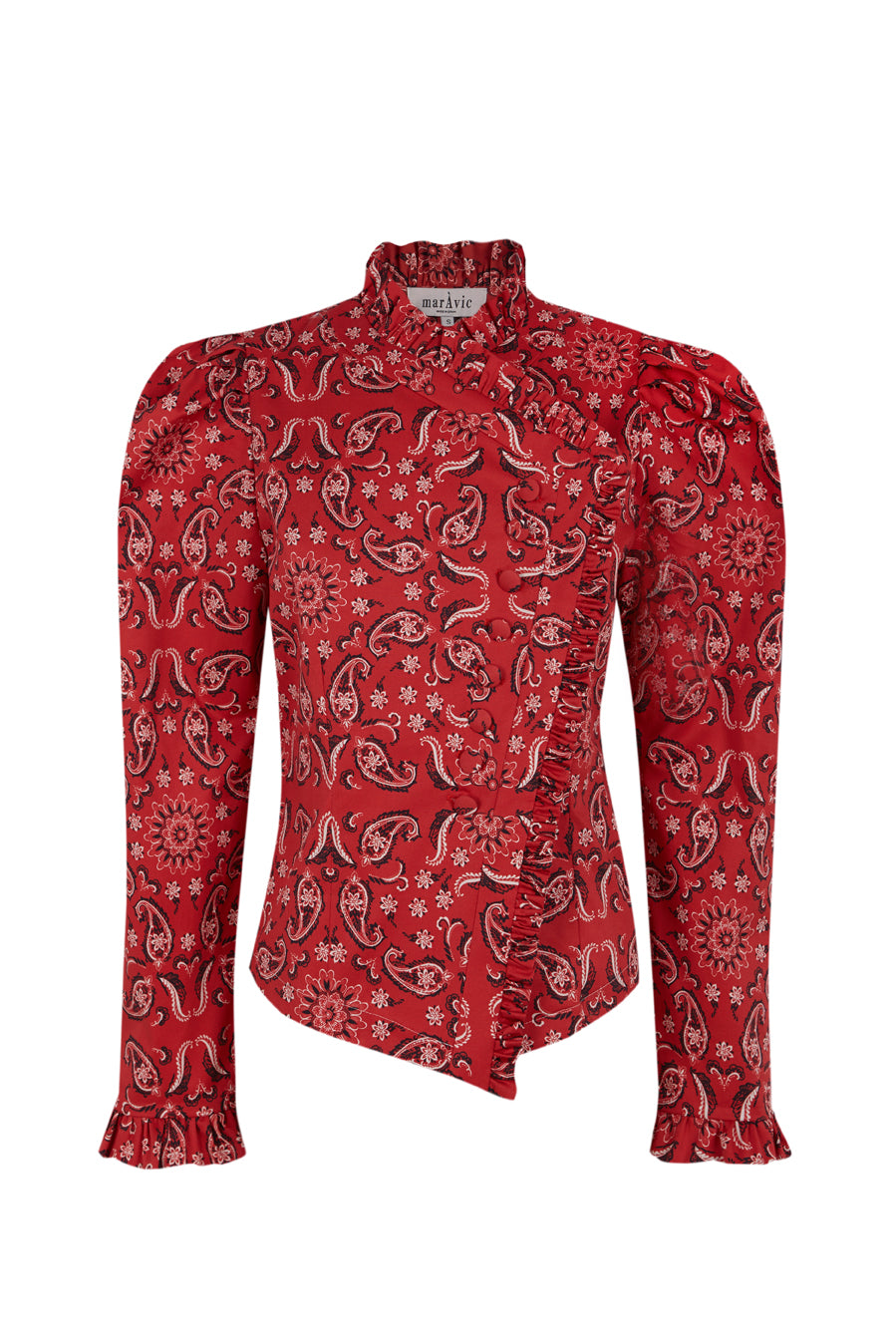 CHAQUETA BANDANA ROJA CHAQUETA BANDANA ROJA