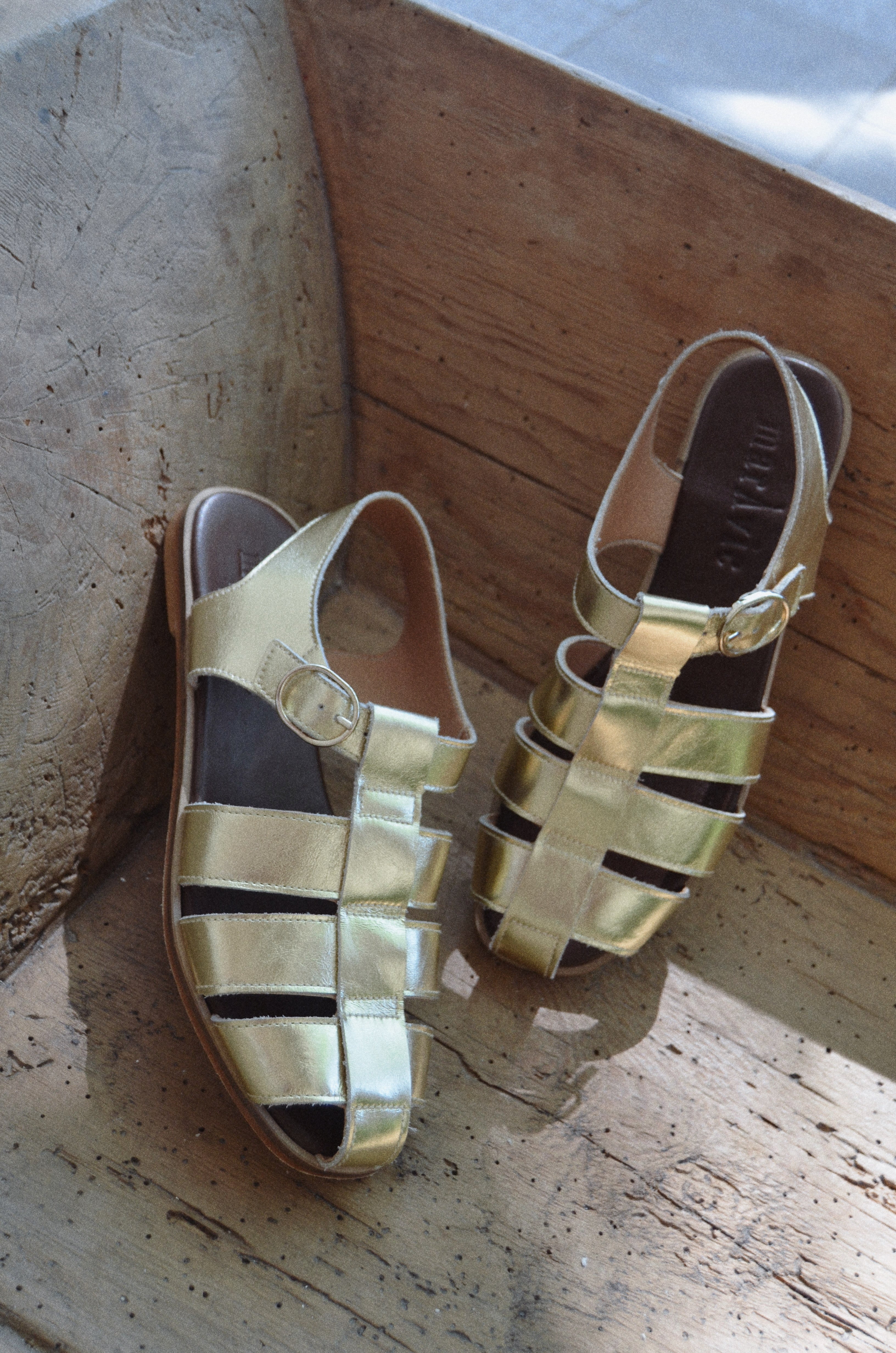 Kendall Golden Sandal