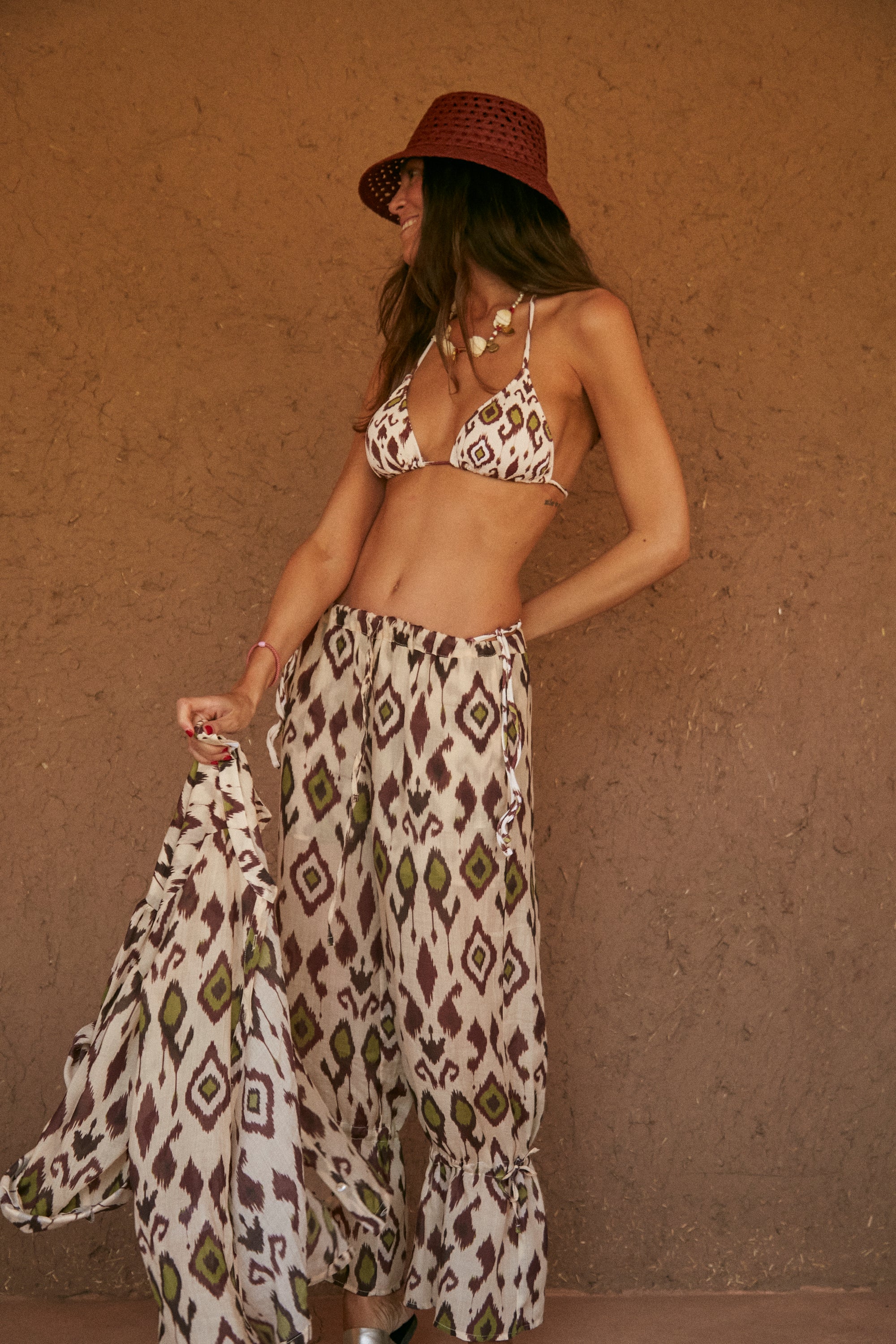 Top Bikini Ikat