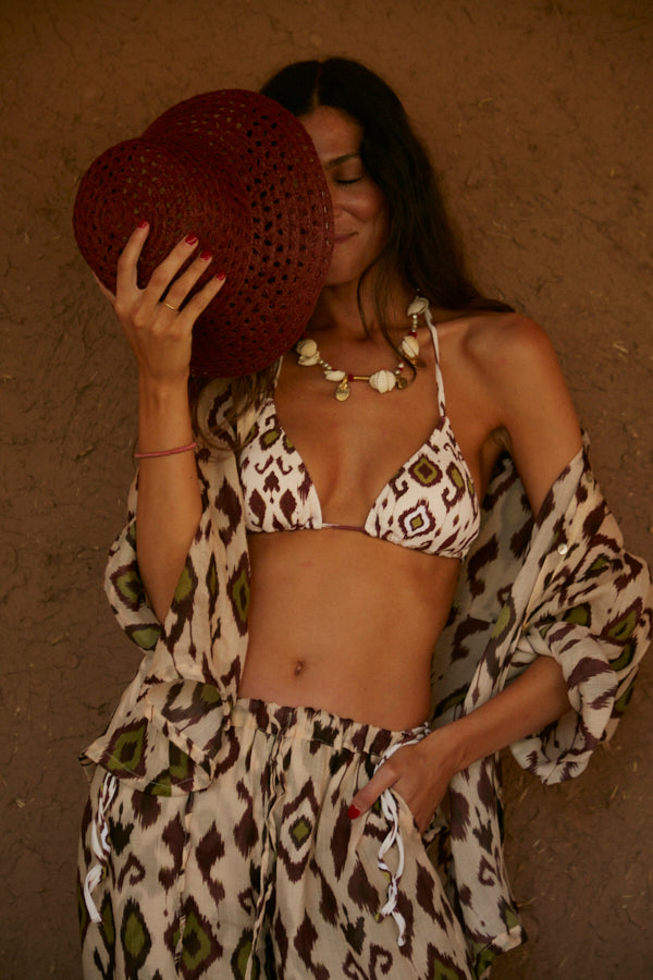 Top Bikini Ikat