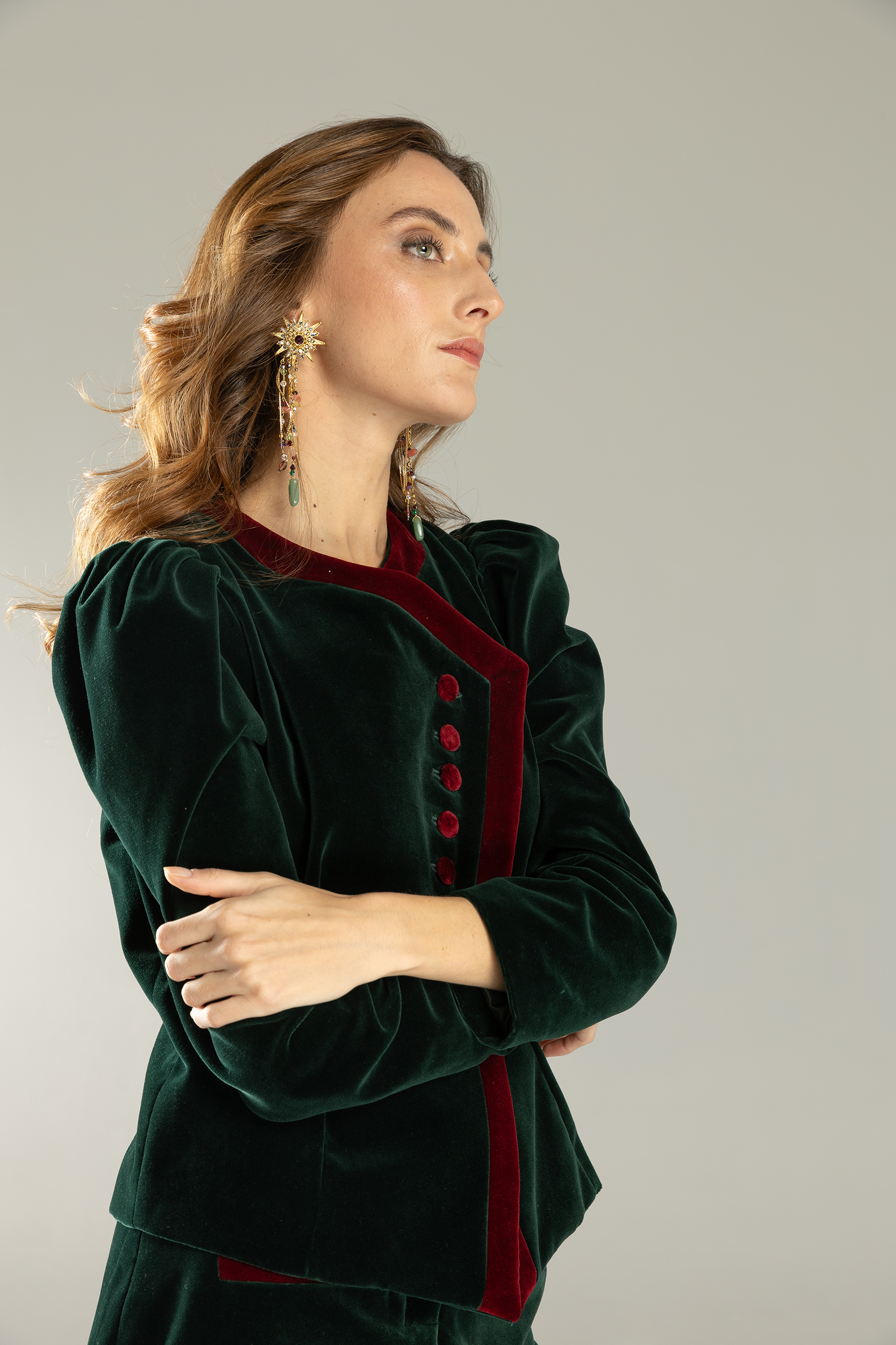 Velvet Emerald Jacket